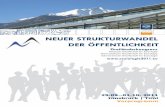 NEUER STRUKTURWANDEL DER Ö · PDF fileNEUER STRUKTURWANDEL 29.09.-01.10. 2011 Innsbruck | Tirol Vorprogramm Dreiländerkongress Deutsche Gesellschaft für Soziologie Österreichische