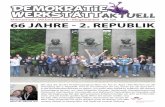 Nr. 526 Donnerstag, 28. April 2011 66 JAHRE - 2. REPUBLIK · Das Bundesstaatliche Prinzip: das bedeutet, dass Österreich neun Bundesländer hat. Es steht zum Beispiel auch wie unsere