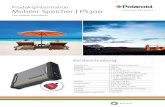 0071 Leaflet PS300 de 1.1 - produktinfo.conrad.com · Mobiler Speicher | PS300 Produktpräsentation Ihre mobile Steckdose! Energy Systems VORTEILE VON LITHIUM IONEN SPEICHERSYSTEMEN