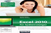 Excel 2010 - ciando.com · Excel 2010 ist ein Programm, das für Sie Rechenaufgaben aller Art übernehmen kann. In diesem Buch erfahren Sie, wie Sie Tabellen und Übersichten anspruchsvoll