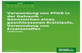 Verwendung von PFOS in der Galvanik - Kennzeichen eines ... · In the current document examples from five existing electroplating facilities are used to show what distinctive features