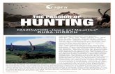 FASZINATION „Jagen auf Mauritius“ RUSA-HIRSCH · machen die Bejagung der intelligenten Wildart zu einer Herausforderung. Gute Aussichten auf Erfolg stellen die vorsichtige Pirsch