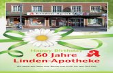Happy Birthday 60 Jahre Linden-Apotheke · Unser Te 60 Jahre Linden-Apotheke in Lohmar. Grund einen Blick zurück zu werfen. Am 1. September 1954 eröffnete Walter Madwig, Apotheker