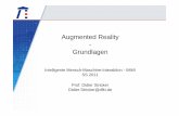 Augmented Reality Grundlagen - ags.cs.uni-kl.de .Augmented Reality-Grundlagen Intelligente Mensch-Maschine-Interaktion