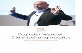 Digitaler Wandel: Die Mischung macht’s · PROF. DR. STEPHAN FISCHER Digitaler Wandel: Die Mischung macht’s Agilität ist kein Patentrezept für Erfolg INSIHTS | TTS FOR 86