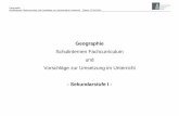 Geographie - gymnasium-ploen.degymnasium-ploen.de/wp-content/uploads/2017/04/Fachcurriculum_Geografie.pdf · F3 (S11) Funktionen von humangeographischen Faktoren in Räumen (z.B.