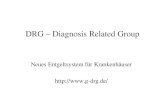 DRG – Diagnosis Related Group - imise.uni-leipzig.de · Sonder- und Fehlergruppen A41Z Intubation, Alter < 16 Jahre Neonatologische Diagnose nicht konsistent mit Alter/Gewicht A40Z