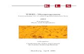 WRRL-Messprogramm · WRRL-Messprogramm 2003: Phyto- und Zooplankton – Kurzbericht Inhaltsverzeichnis Seite 1 Zusammensetzung und Entwicklung der Planktonbiozönosen in den 11 untersuchten