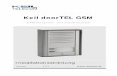 Keil doorTEL GSM - Elektroartikel · Kontakt an der Keil doorTEL GSM Rev 2. Erläuterung RELAY Relaiskontakt (NC/ NO einstellbar) für Schaltfunktion von Türöffnern etc. mit eigener