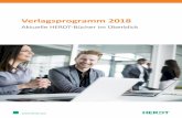 Verlagsprogramm 2018 - cms.herdt.com · SAP 13 Tastschreiben 13 10-Fingersystem in 5 Stunden – Erwachsene und Jugendliche 13 ... als gedruckte Bücher und als persönliche PDF zum