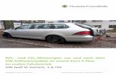 NO - duh.de · PDF fileModell / Erstzulassung VW Golf VI Variant 1.6 TDI / 02.2010 Hubraum 1.598 cm3 Leistung 77 kW Treibstoff Diesel Abgasnorm EURO 5 Abgasnachbehandlung EGR Kilometerstand