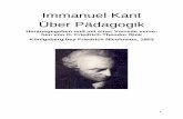 Immanuel Kant: œber P¤ gerstner/V-Kant_Ueber_   Immanuel Kant œber P¤dagogik Herausgegeben