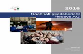 Nachhaltigkeitsbericht Neosys AG 3 1 Unser Unternehmen 2016 ... Erläuterungen zu unserem Bericht und GRI-Index ... Indikator Masseinheit 2016 Ziel 2016 2015 2014 .