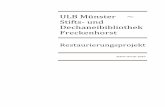 ULB Münster ~ Stifts‐ und Dechaneibibliothek Freckenhorst · ULB Münster ~ Stifts- und Dechaneibibliothek Freckenhorst Restaurierungsprojekt 4 HIS 2 Witte, Bernard: [Historia