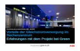Franz Grüter, Green / André Schärer, ABB – Mai 2012 ... Zuerich 2012/1.2 ABB Schaerer... · TIER-III-Design-zertifiziert durch das Uptime Institute ISO 27001-zertifiziert durch