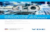 INDUSTRIE 4.0 PRACTICE SUMMIT - vde.com · Der VDE/DKE Industrie 4.0 Practice Summit – Agile Stan-dardisierung im Fokus der Praxis vom 19. bis 20. Juni 2017 in Würzburg ist eine