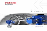 CVA -Baureihe - rotork.com · USA4 US A4 US A4 US A4 A4 US A4 US A4 A4 US 2 Inhalt Abschnitt Seite Abschnitt 1 Produktübersicht 3 CVA Stellantriebsreihe 4 Erweiterte Setup-Eigenschaften