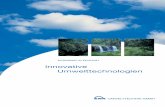 Innovative Umwelttechnologien - donar.messe.de · Auf der Basis jahrzehntelanger Erfah-rungen mit Trocken- und Nasselektro-filtern, Nassabsorbern, Zyklonabschei-dern und Gewebefiltern