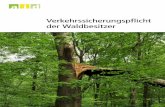 1588/2016 Verkehrssicherungspflicht der Waldbesitzer · 6 VTA = Visual Tree Assessment; die einzelnen Schadsymptome sind in Abschnitt 3.1 c) auf Seite 47 ff. genannt. 7 FLL = Forschungsgesellschaft