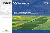 Zur Ökologie von Kurzumtriebsplantagen - lwf.bayern.de · lich untersuchten KUP in Bayern (Makeschin et al. 1989) wurden sie berücksichtigt, und so macht es Sinn, auf diese Artengruppe