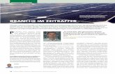 BRANCHE IM ZEITRAFFER - automation.siemens.com · Und eine Vision ist, dass vom Rohstoff bis zum fertigen Modul dort produziert wird, wo die Solarkraftwerke errichtet werden. Idealerweise