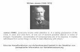 William James (1842-1910) - allgpsy.uni-jena.de · Selektive Aufmerksamkeit I Klassische Paradigmen • Dichotisches Hören (Cherry, 1953) • Split-Span Paradigma (Broadbent, 1954)