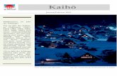 Kaihô - djg-muenchen.de · dem Leben der Bürger sowie romanhaft inszenierte historische Ereignisse mit völlig sub-limierten bestimmten Körperbewegungen. In ihnen kristalli-sieren