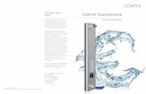 Technology meets CONCHIP Duschelemente Design Flyer CONCHIP_2018_DE.pdf · Technology meets Design Seit über 40 Jahren steht die Conti Sanitärarmaturen GmbH für flexible und ganzheitliche