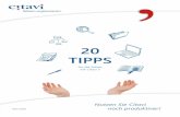 20 Tipps zu Citavi 5 - ub.uni-siegen.de · 20 Tipps für die Arbeit mit Citavi 5 Seite 2 Inhalt Die besten Tipps kommen von Ihnen 3 1 Citavi auch als Sudelbuch nutzen 4 2 Wer hat