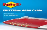 Handbuch FRITZ!Box 6490 Cable - .Einrichten und bedienen FRITZ!Box 6490 Cable Einrichten und bedienen