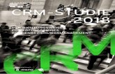2018 MM - muuuh-consulting.de · 3 CRM-STUDIE 2018 Liebe Leser, die [buw]-CRM-Studie gilt seit ihrer ersten Veröffentlichung im Jahr 2010 als der Richtungsweiser für erfolgreiches