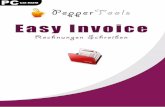 Anleitung – Software „Easy Invoice“ · PDF fileAnleitung – Software „Easy Invoice“ 1. SOFTWARE BESCHREIBUNG Easy Invoice ist eine Software zum Erstellen von Rechnungen