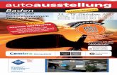15. Oktober 2017 autoausstellung aarauWest - Auto Aargau · Kultur- und Kongresszentrum TRAFO Baden 13. – 15. Oktober 2017 Freitag, 13. Oktober 2017, 17 – 21 Uhr Samstag, 14.