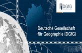 Deutsche Gesellschaft für Geographie (DGfG) · Relief Erde: MHMaps Grafik: C. Pietsch. hat mit Vertreter/-innen aus allen Teilverbänden wichtige Dokumente für das Fach Geographie
