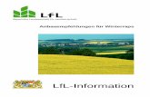 Anbauempfehlungen für Winterraps - LfL · PDF fileAbb. 1: Gute Pfahlwurzelentwicklung . Abb. 2: Strukturmängel verhindern Aus-bildung der Pfahlwurzel . 4 Bodenbearbeitung und Bestellung