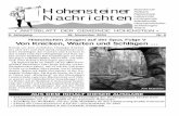 Hohensteiner Nachrichten - gemeindehohenstein-harz.de · PDF fileBahn, Dietrich Picht, Bettina Etzler, Peter Wahlvorschlag insgesamt Ehrhardt, Karl-Heinz Gundlach, Günter Göbel,
