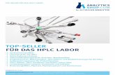 top-seller für das hplc labor - files.vogel.de · Filtration von HPLC-Lösemitteln über einen Membranfilter zur Entfernung kleinster Partikel. Sartorius artikel beschreibung artikelnummer