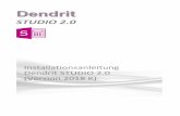 Installationsanleitung Dendrit STUDIO 2.0 (Version 2018 K)updates.dendrit.net/StudioDownload/Installationsanleitung_Dendrit... · Seite 4 / 13 Dendrit Haustechnik-Software GmbH support@dendrit.de