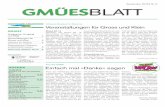 GMÜESBLATT - gemueseschweiz.ch 2 EDITORIAL Christian Bucher, Ins Für eine leistungsfähige Nah-rungsmittelproduktion sind wir auf den Einsatz von Pﬂanzen-schutzmitteln angewiesen.