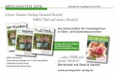 Die Zeitschriften für Freizeitgärtner in Obst- und ... · Artikel zu Pflanzenschutz und Bodenpflege, zu Anbaumethoden und zur Verwertung so-wie Beiträge zu Umweltschutz, Naturschutz