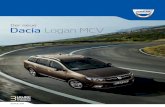 Der neue Dacia Logan MCV - renault-richter.de · Das Design mit moderner Linienführung, ein geräu miger Innen - raum und seine robuste Art: Der Dacia Logan MCV hat mehr zu bieten