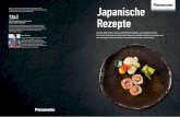 2016recipe intro german 0322 - panasonic.com · Japanische Rezepte Herzlich willkommen in der gesunden Welt von Washoku - der japanischen Küche. Hier ﬁnden Sie Gerichte aus bekannten