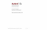 Modulhandbuch - mhb-fontane.de Psychologie... · 150318_Modulhandbuch Bachelor_MHB 6 | 73 Fallkonzeptualisierungen und Behandlungsplanungen und ggf. Kurztherapien (z.B. Angstexposition)