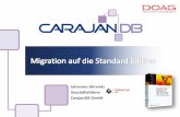 Johannes Ahrends Geschäftsführer CarajanDB GmbH · PDF file3 © 2011 CarajanDB GmbH Experten mit über 30 Jahren Oracle Erfahrung Spezialisten für Backup & Recovery Hochverfügbarkeit