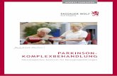 PARKINSON- KOMPLEXBEHANDLUNG · GUT ZU WISSEN Die Unterbringung während der Parkinson-Komplexbehandlung erfolgt entweder in Einzelzimmern (zuzahlungspflichtige Wahlleistung) oder