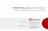 Portfolio Ingolstadt - bacher-bau.de · Business Park lenting Business Park Lenting Flächen mit ca. 4m Raumhöhe im EG ab ca. 150 m² für Showrooms, Einzelhandel, Praxen, Hotellobby