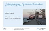 Containerbegasungen â€“ Verbrauchergef¤hrdung durch ... BfR Verbraucherforum Produktsicherheit