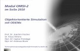 im SoSe 2010 Objektorientierte Simulation mit ODEMx · J.Fischer. 6. SDL. 1. Grundphilosophie 2. ITU-Standard Z.100 3. Werkzeuge 4. SDL-Grundkonzepte 5. Musterbeispiel (in UML-Strukturen)