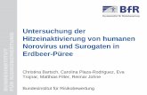 Hitzeinaktivierung von humanen TUNG UT Norovirus und ... · PDF file50 15 min 30 min 45 min 60 min 90 min 56 5 min 10 min 20 min 30 min 40 min 63 1 min 2 min 5 min 12 min 15 min 72