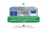EU-Projekt zur Messung von Ultrafeinstaubpartikeln an ... · Sächsisches Landesamt für Umwelt und Geologie EU-Projekt zur Messung von Ultrafeinstaubpartikeln an einem Verkehrsschwerpunkt